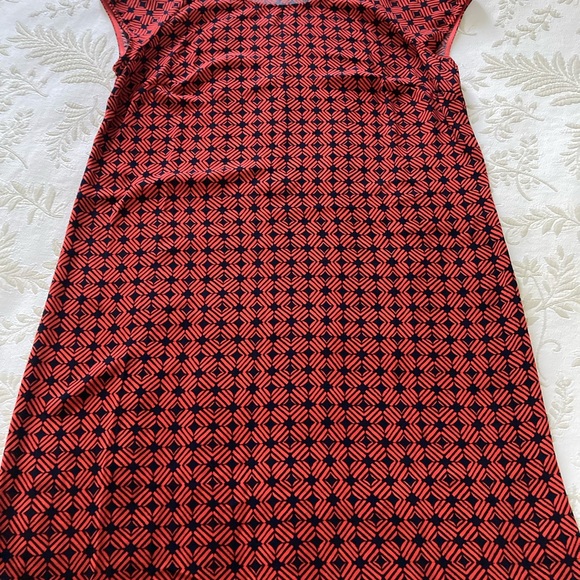 Merona Target Red Tile Print Shift Dress - Picture 5 of 7